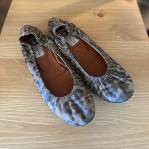 Lanvin Leopard Ballet Flats